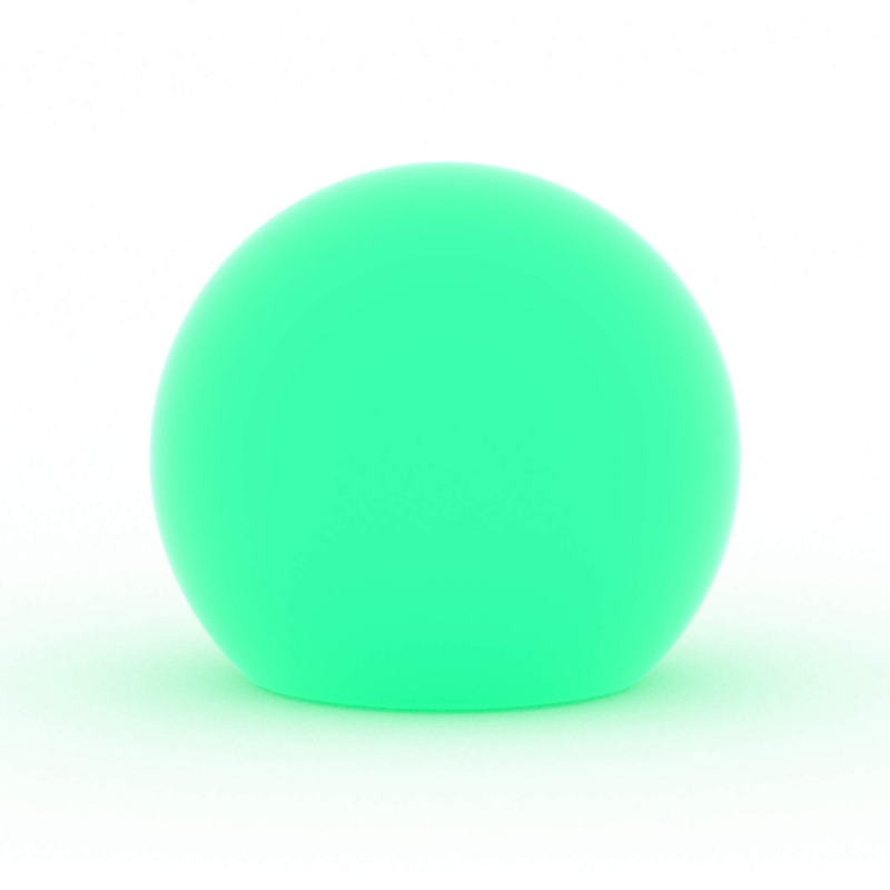SFERA LUMINOSA GEMINI Ø 70 CON LED MULTICOLOR E BATTERIA SOLARE