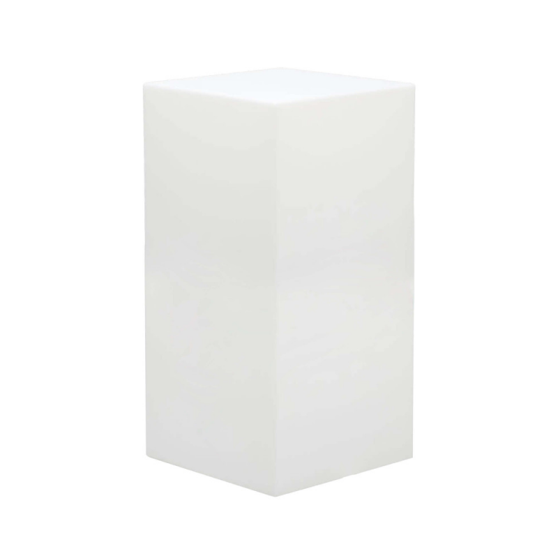 Cubo luminoso Indus LED multicolor solare 40x40x80 cm esterno