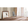 Sedia Lella Tessuto Grigio L74 P46 H103 Cm