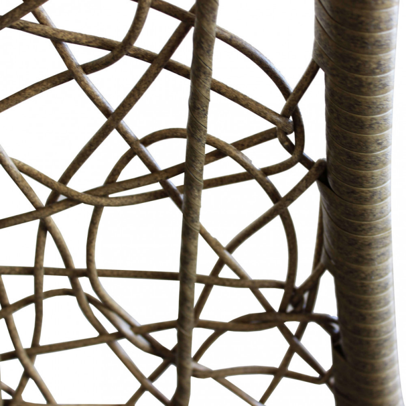 Dondolo Ponza Wicker Marrone | Dondoli | Levante Shop