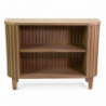 Mobile legno Prana 2 ripiani cm 110x35h80