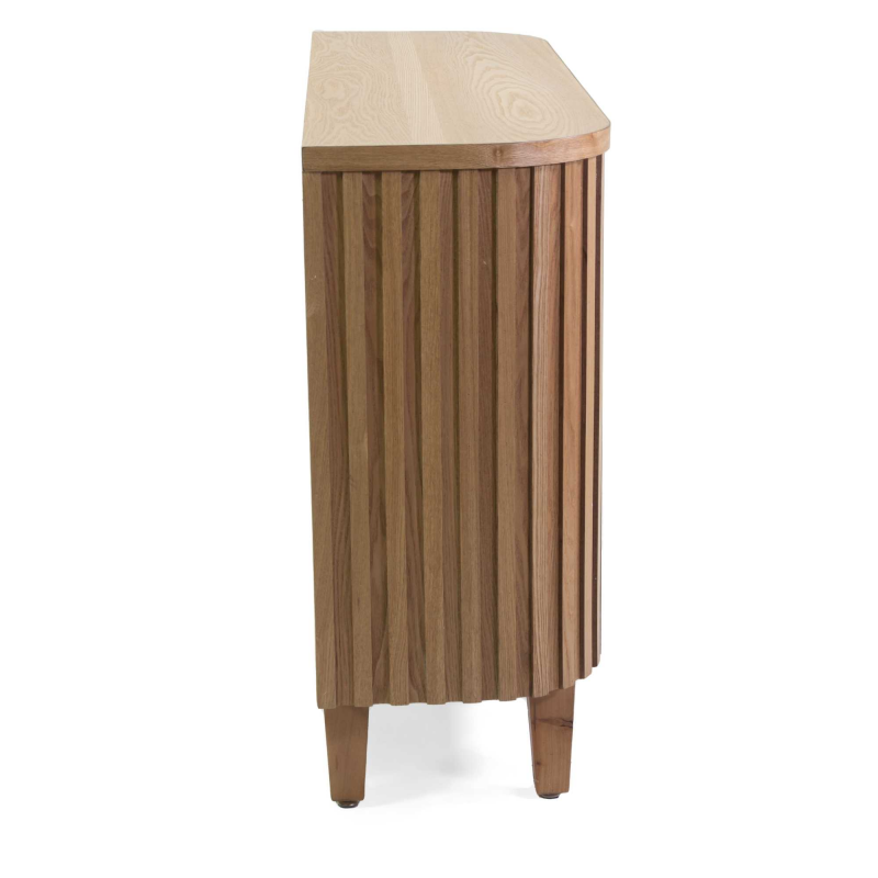 Mobile legno Prana 2 ripiani cm 110x35h80