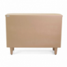 Mobile legno Prana 2 ripiani cm 110x35h80