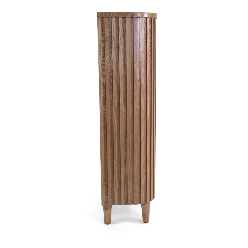 Mobile libreria legno Prana 3 ripiani cm 80x35h130