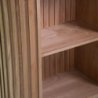 Mobile libreria legno Prana 3 ripiani cm 80x35h130