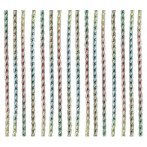 set da 4 TENDA TORCIGLIONE PVC 100X230cm 150 fili