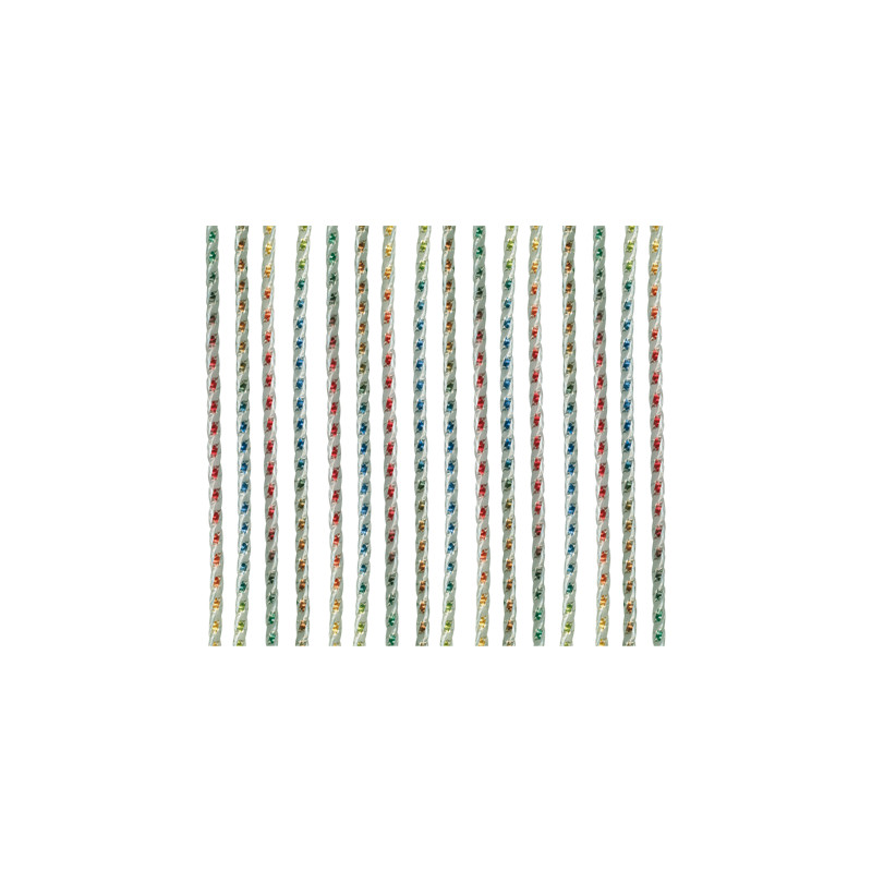 set da 4 TENDA TORCIGLIONE PVC 100X230cm 150 fili
