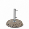 Base mini 15 kg con tubo Ø38 per ombrellone giardino resistente