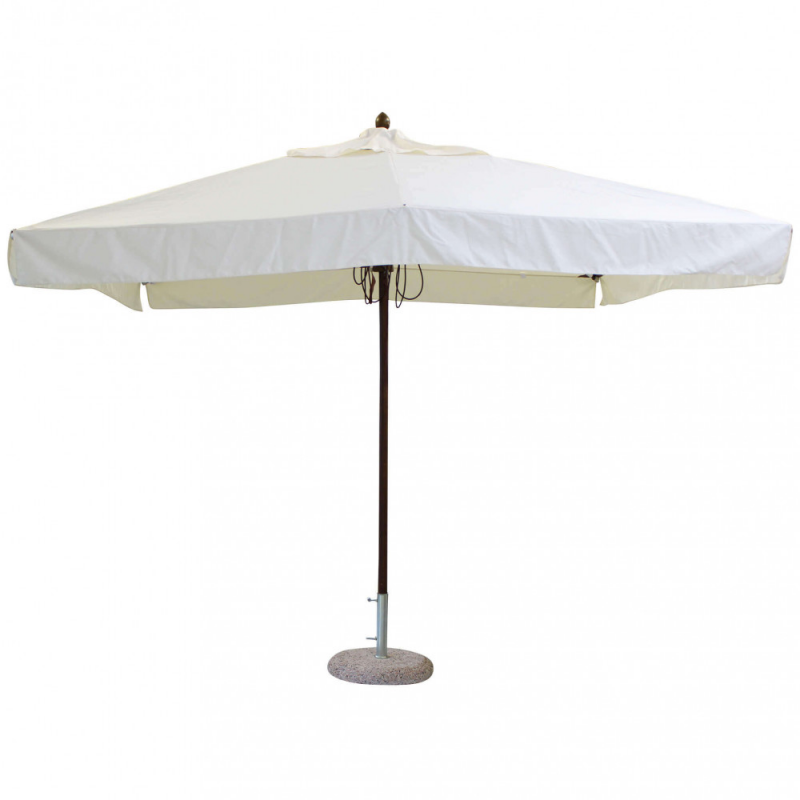 Ombrellone Venere De Luxe palo centrale 3x4 m rettangolare