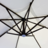 Ombrellone Venere 3x4 palo laterale elegante resistente giardino