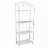 SCAFFALE EMMA 4 PIANI BIANCO ANTICO