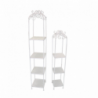 Set 2 scaffali Doriane bianco antico in ferro per casa