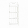 SCAFFALE NOELLE 4 PIANI BIANCO ANTICO