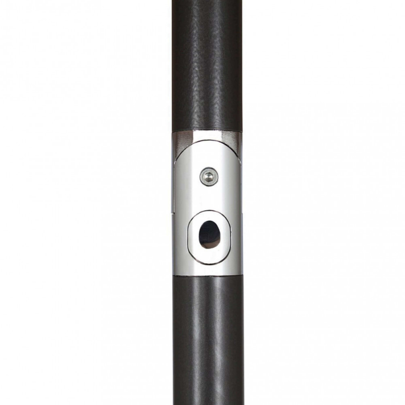 Ombrellone Nice nero palo centrale ø3 elegante e resistente
