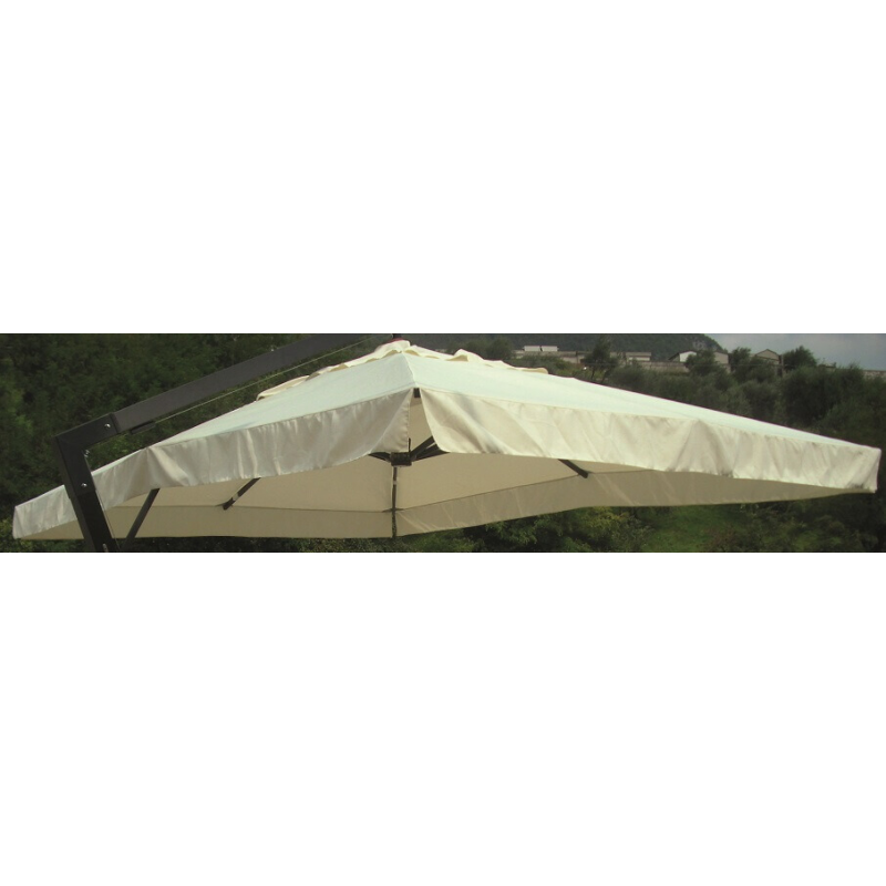 Telo Venere Alluminio 3x3 ricambio ombrellone quadrato giardino
