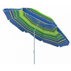 Ombrellone spiaggia Poly180 2,2m assortiti palo centrale robusto