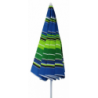 Ombrellone spiaggia poly 180 cm assortiti palo centrale