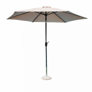 Ombrellone Poly Eco Ø3 palo centrale tondo giardino resistente