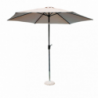 Ombrellone Poly Eco Ø3 palo centrale tondo giardino resistente