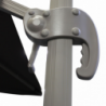 OMBRELLONE SATURNO TAUPE P/L 3 X 3 TELO TORTORA
