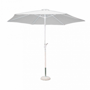 OMBRELLONE POLY ECO Ø 3 BIANCO