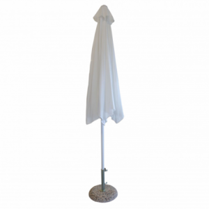 Zoom OMBRELLONE POLY ECO Ø 3 BIANCO
