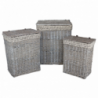 SET DI 5 CESTI PORTA BIANCHERIA LESLY