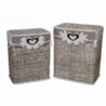 SET DI 2 CESTI PORTA BIANCHERIA MARY