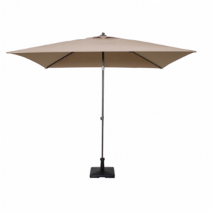 Ombrellone Nice taupe palo centrale 2x3 elegante e resistente