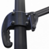 OMBRELLONE SATURNO NERO P/L 3 X 3 TELO ECRU