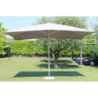 OMBRELLONE MERCURIO 3 X 4 P/C TORTORA TELO GRIGIO