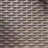 Salotto Mauritius 3 Posti Smontabile in Polyrattan con Cuscini