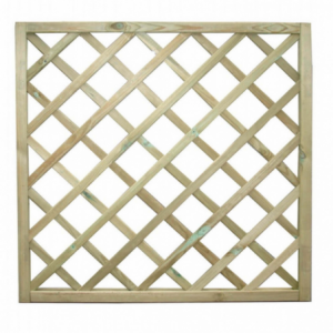 Griglia Sandra 90x90 cm in legno per giardino robusta e versatile