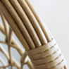 Dondolo Capraia Cosma Wicker Grigio Portata 120 kg | Levante Shop