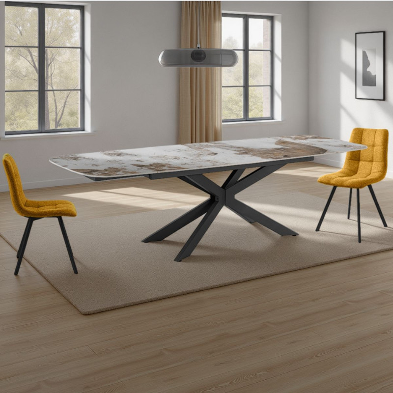 Tavolo Allungabile Ovale 170X100X17 Cm