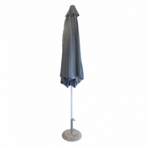 Zoom OMBRELLONE POLY ECO Ø 3 TELO GRIGIO