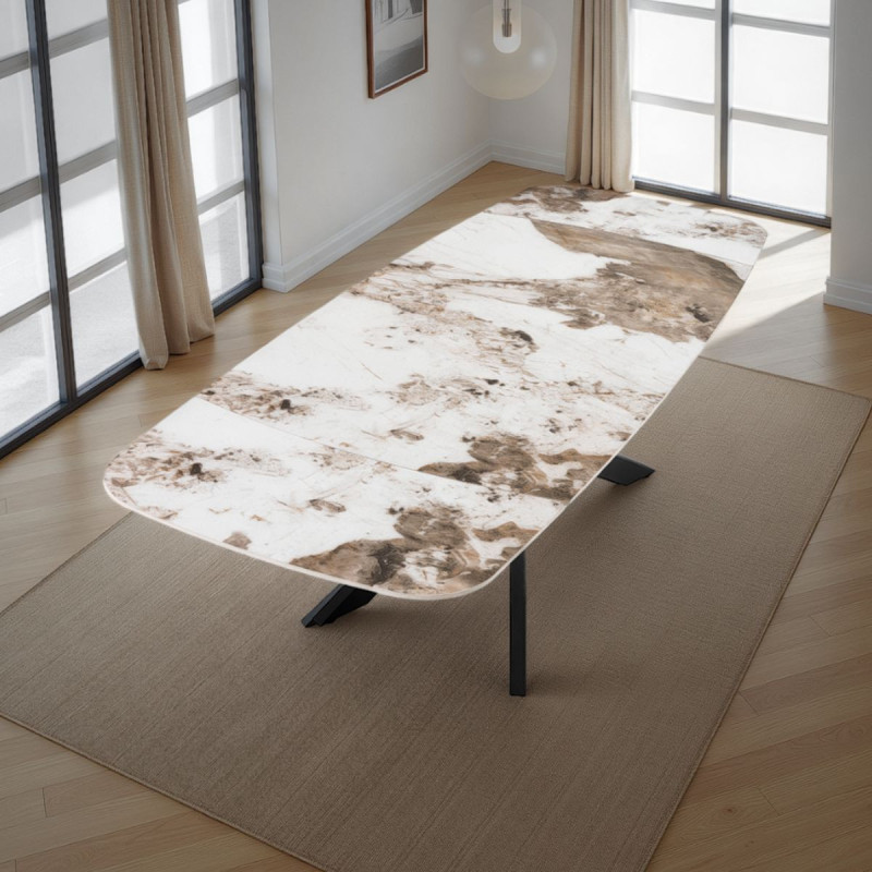 Tavolo Allungabile Ovale 170X100X17 Cm