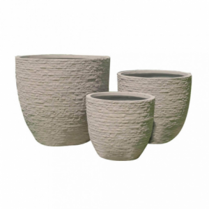 Set vasi Ciclamino moderni e resistenti per giardino e terrazzo