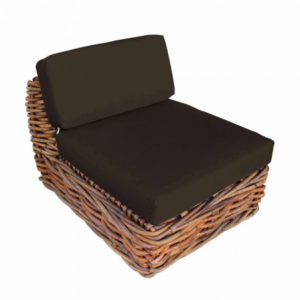 Poltrona componibile Polinesia con cuscini - Relax da esterno