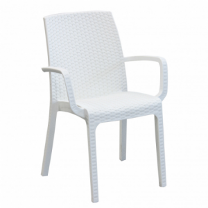 Poltrona Indiana in polimerico resistente design moderno giardino
