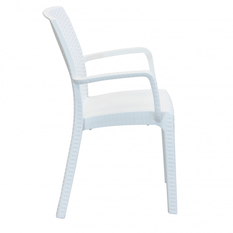 Poltrona Indiana in polimerico resistente design moderno giardino