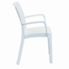 Poltrona Indiana in polimerico resistente design moderno giardino