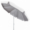 OMBRELLONE SPIAGGIA PALO ALLUMINIO 220/32 BIANCO