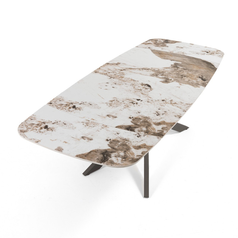 Tavolo Allungabile Ovale 131X90X16,5 Cm