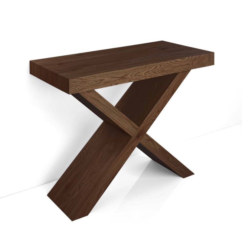 Tavolo / Consolle Adelaide Dark Wood 96 X 56 X 19 Cm