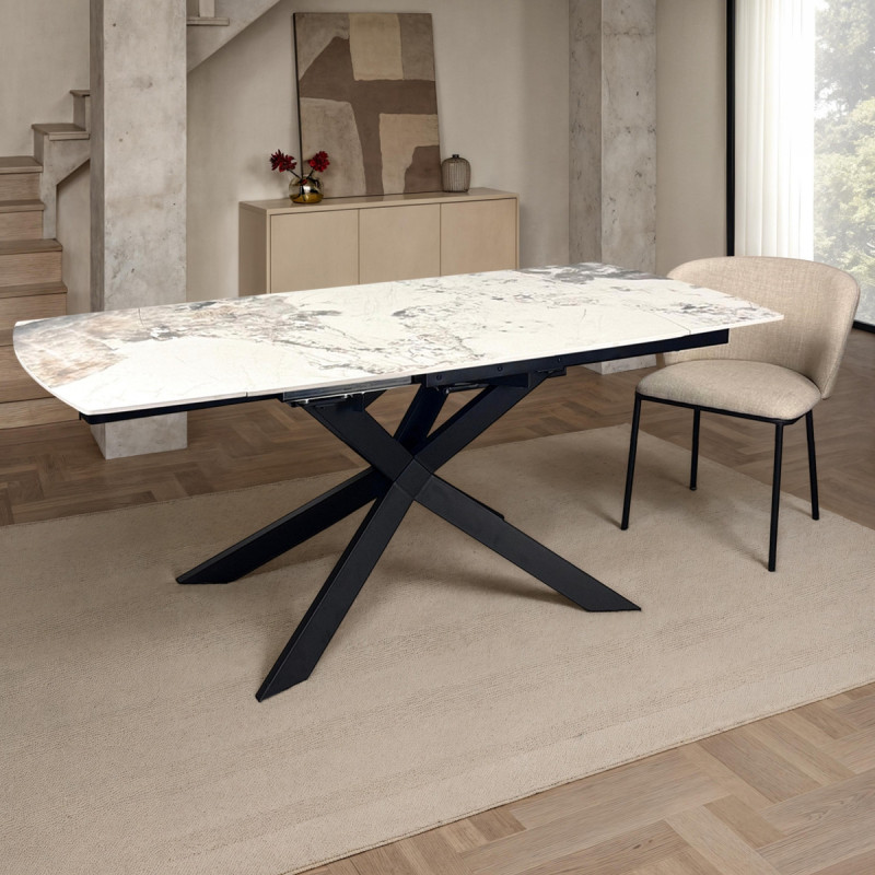 Tavolo Allungabile Ovale 131 X 92 H23,5 Cm
