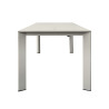 Tavolo Anzio Allungabile 165/250 X 90 Cm Allungo Con Gambe Scorrevoli Creta Moia