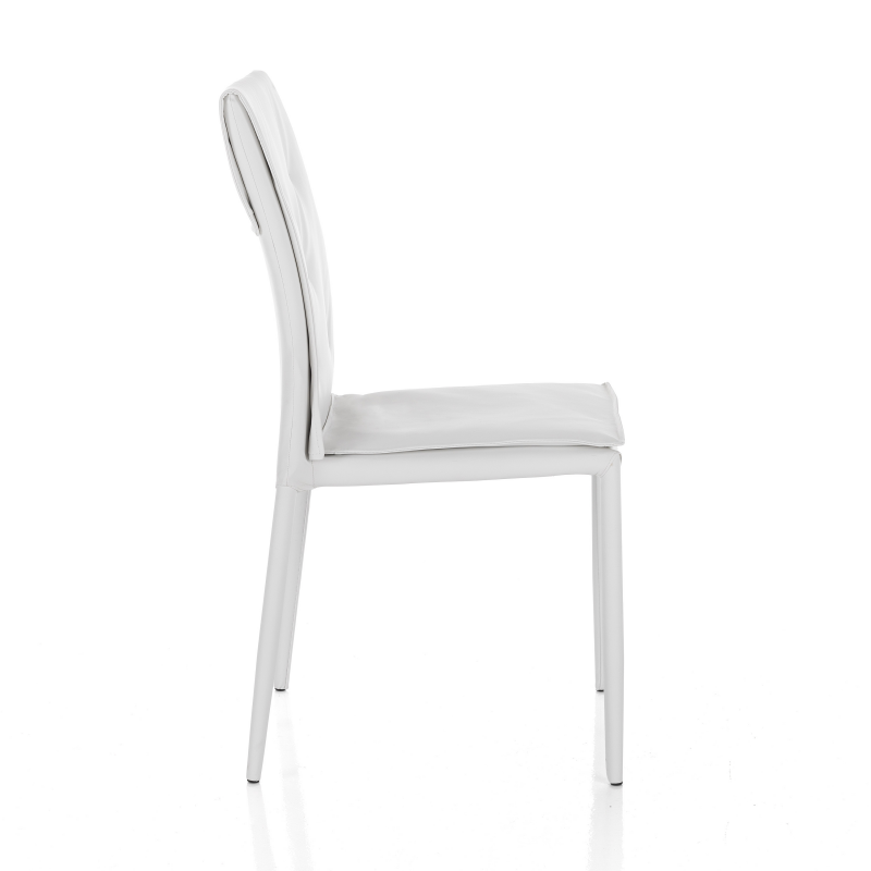 Set di 4 SEDIE LUCIA WHITE TOMASUCCI