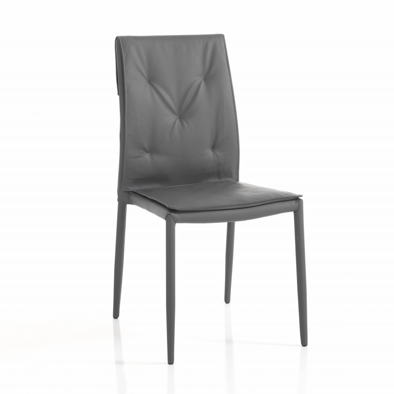 Set di 4 SEDIE LUCIA GREY TOMASUCCI
