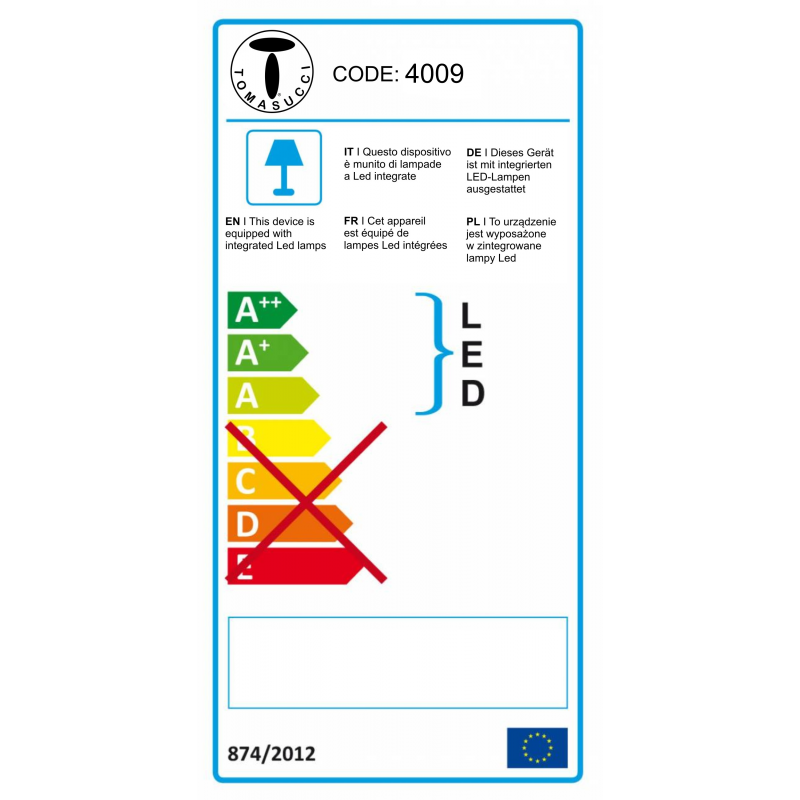 LAMPADA DA TAVOLO POGO TOMASUCCI